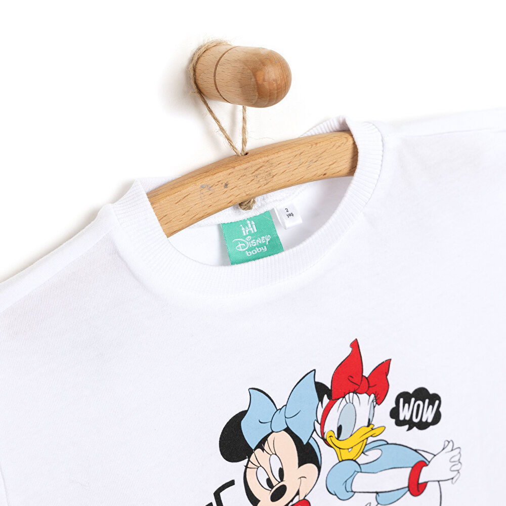 24Y Minnie Mouse Tshirt Kız Bebek