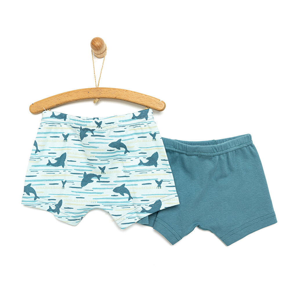 Hello Baby 2'li Boxer Erkek Bebek