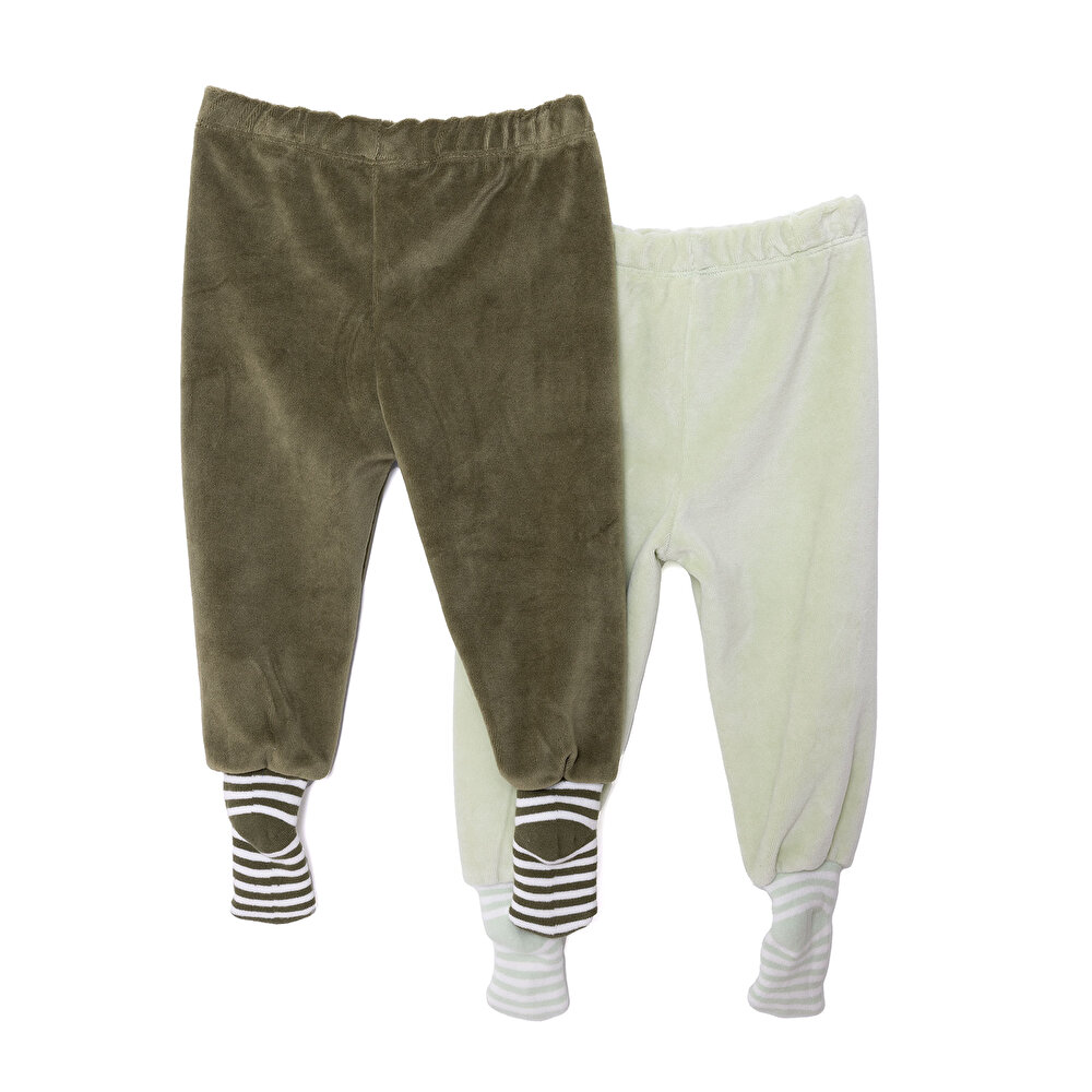 2li Çoraplı Pantolon 2li Çoraplı Pantolon Erkek Bebek