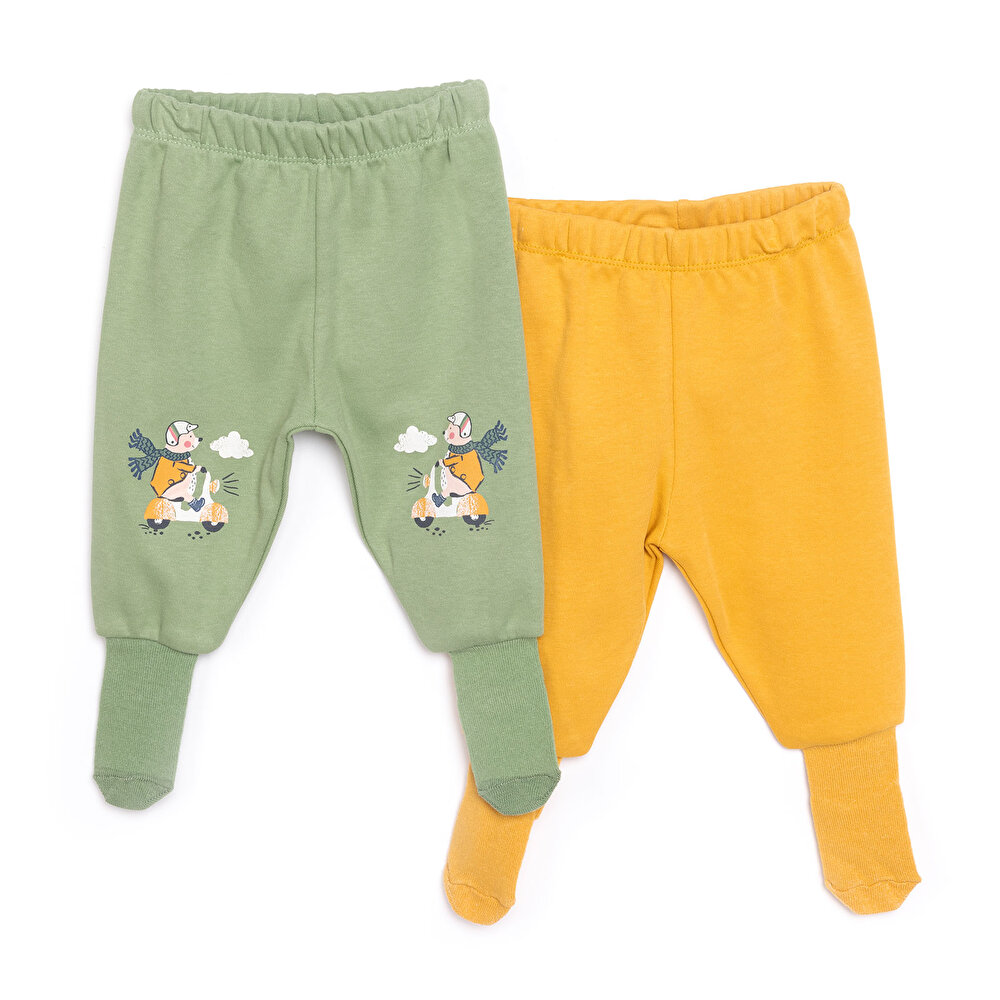2li Çoraplı Pantolon Erkek Bebek