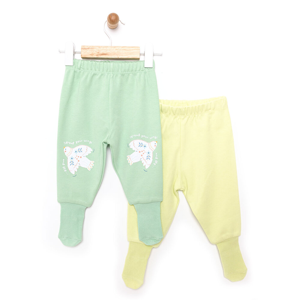 2li Çoraplı Pantolon Kız Bebek
