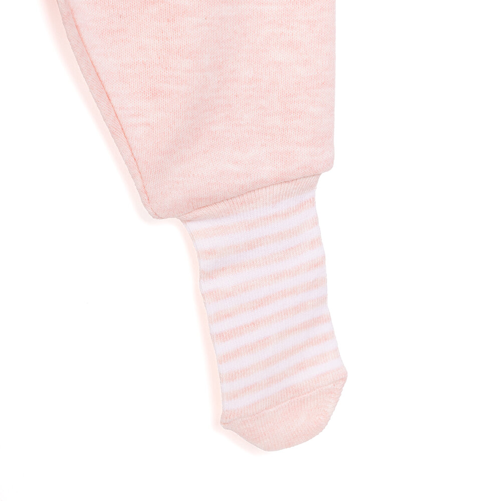 2li Çoraplı Pantolon Melanj Kız Bebek