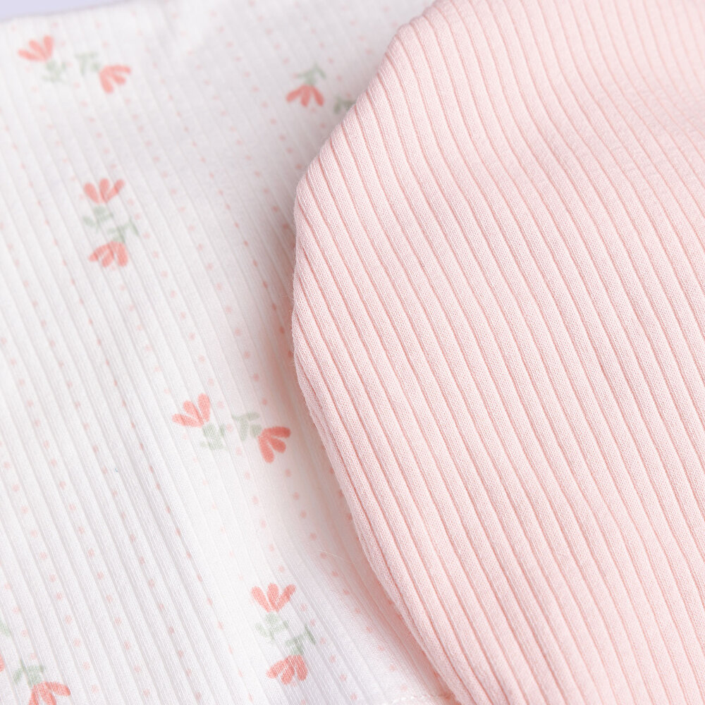 2li Desenli Kız Bone Kız Bebek