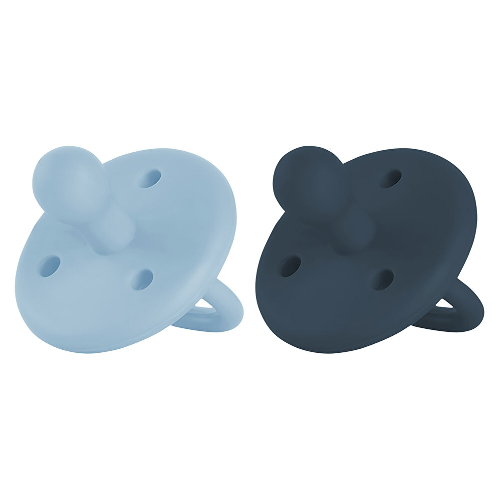2'li Emzik 0+ Ay - Mineral Blue / Deep Blue