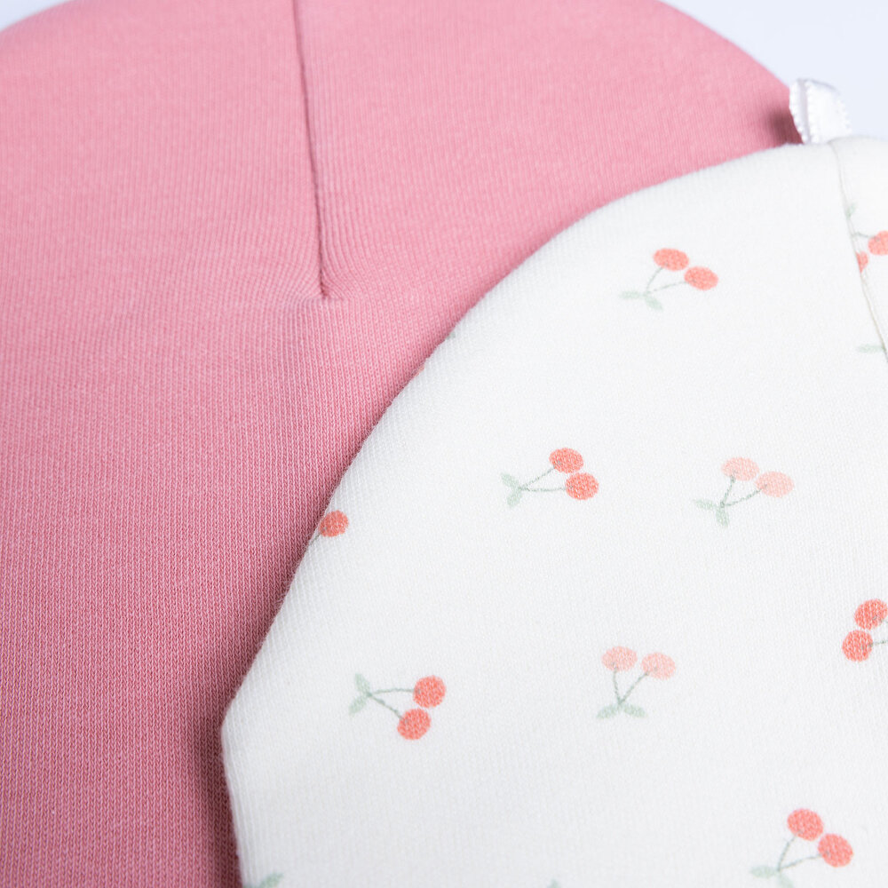 Kız Bebek 2li Örme Bere