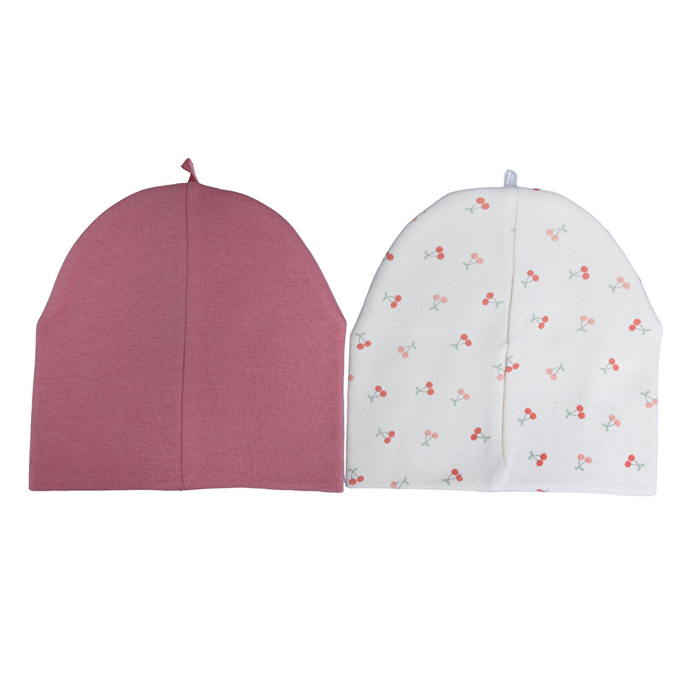 Kız Bebek 2li Örme Bere