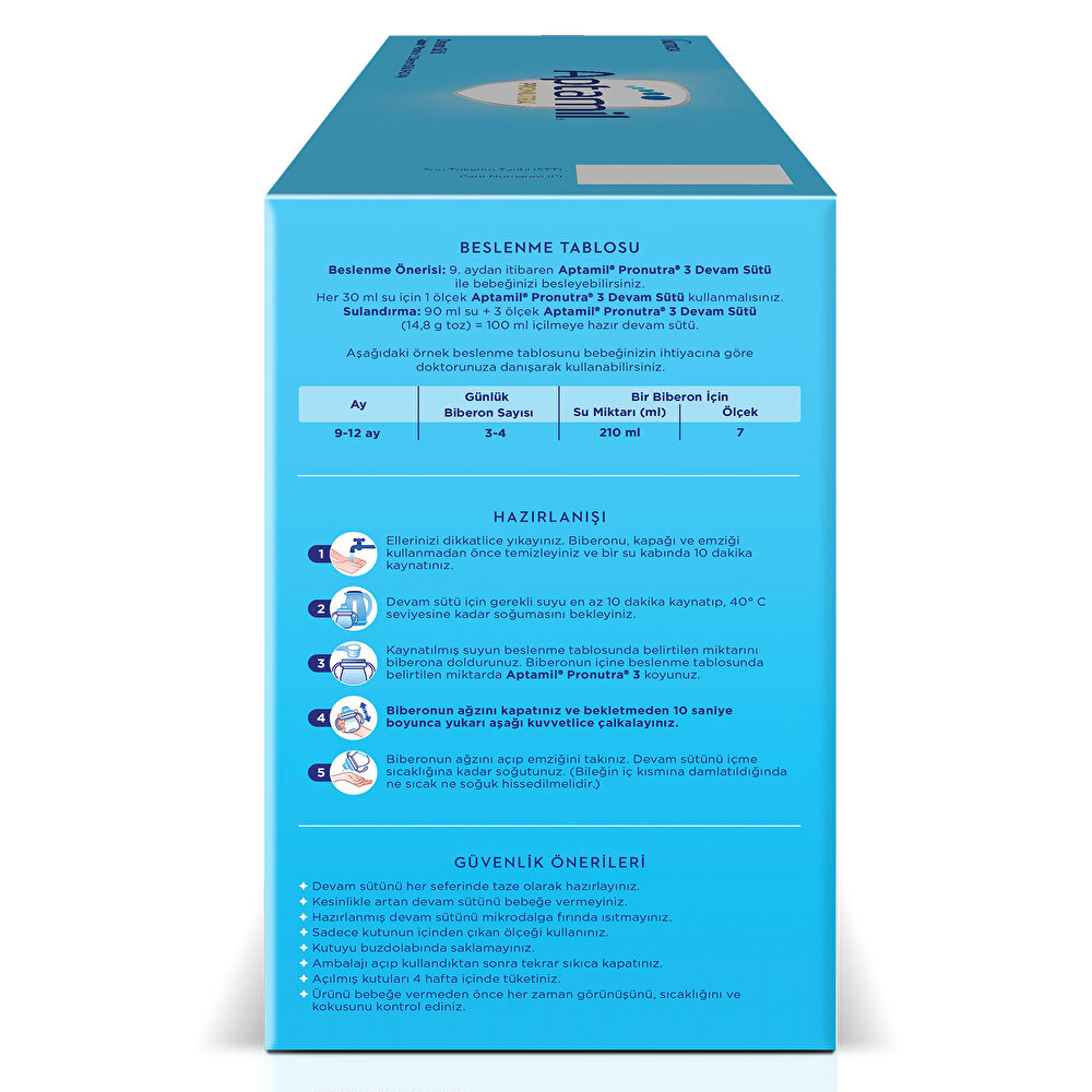 3 Devam Sütü 2'li Paket 2x1000gr