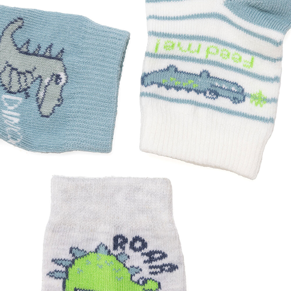 3lü Kaydırmaz Çorap