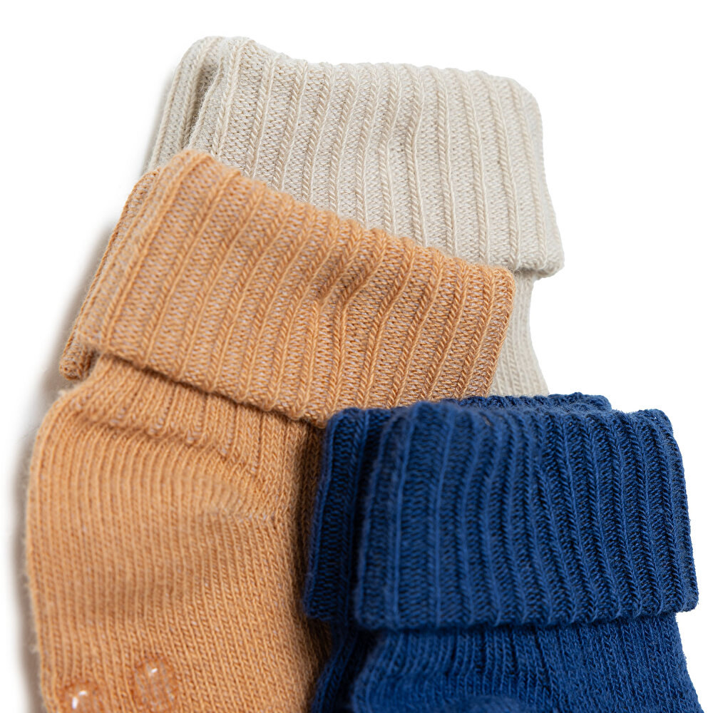 3lü Kıvrık Çorap