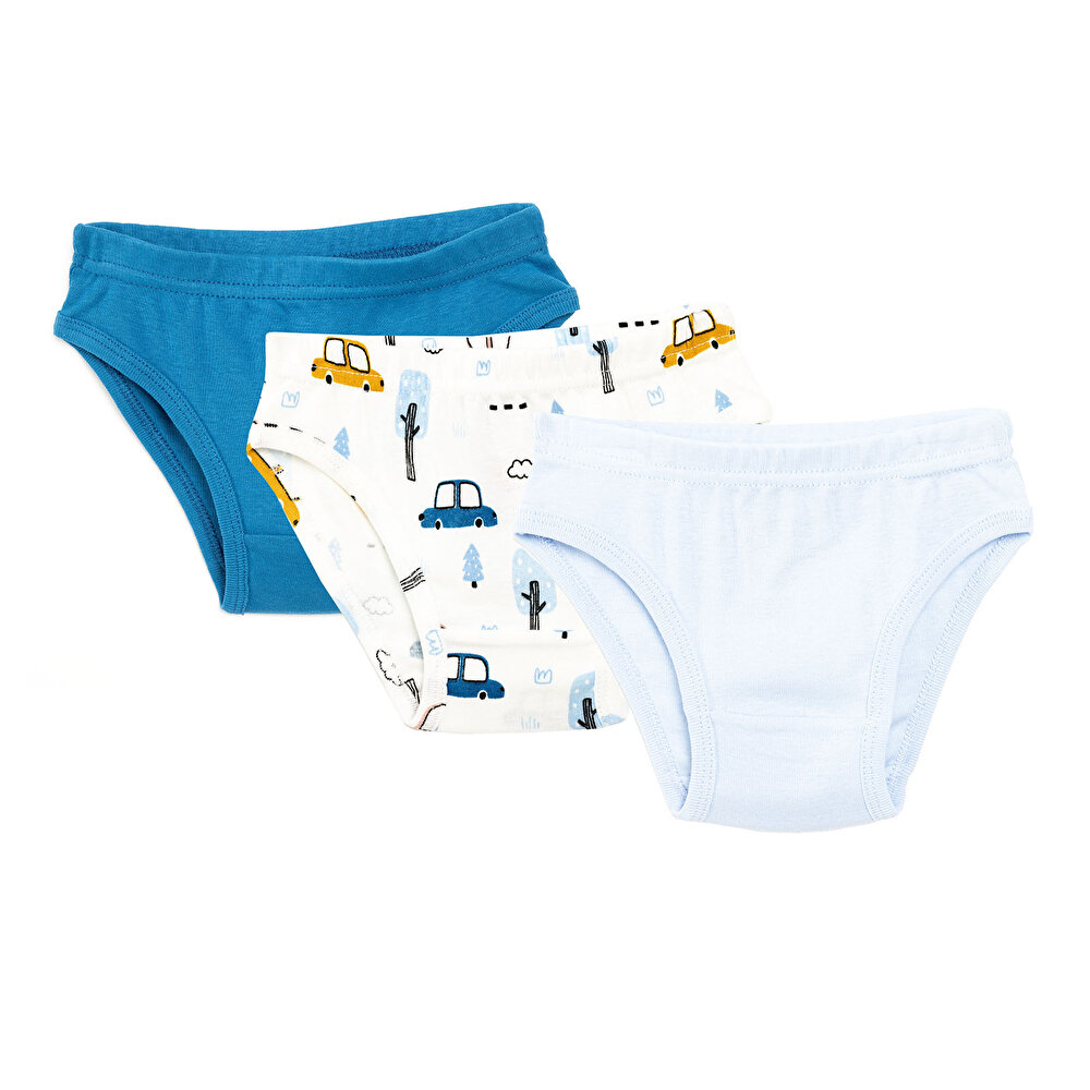 3'lü slip Külot Erkek Bebek
