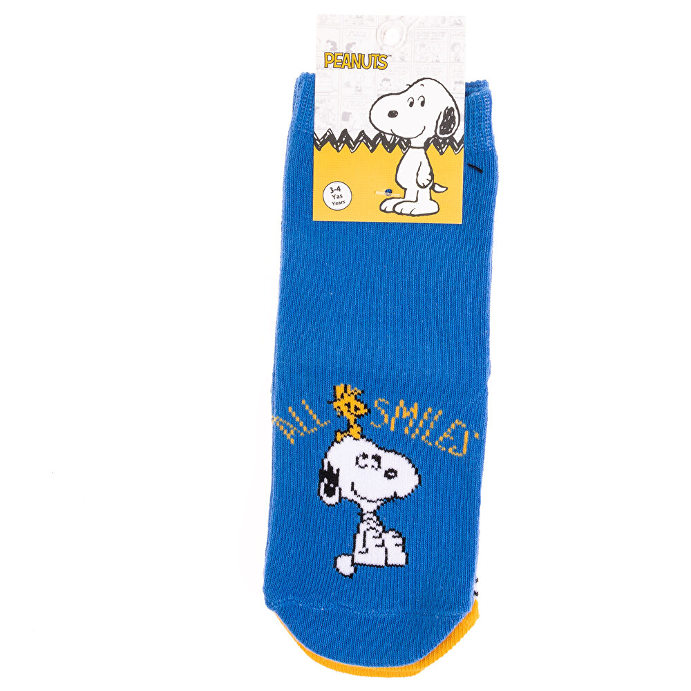 Snoopy 3lü Soket Çorap Erkek Bebek