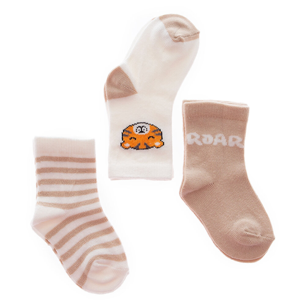 Erkek Bebek 3lü Soket Çorap