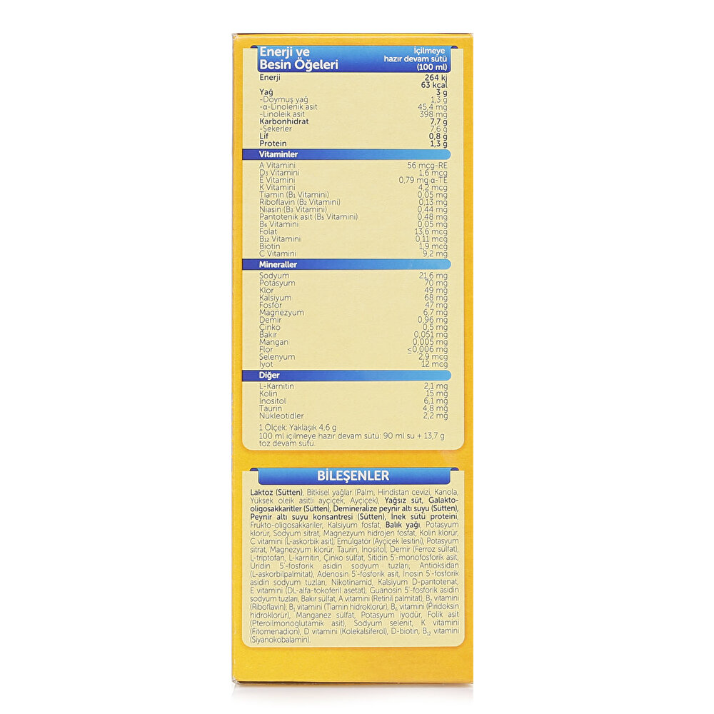 4 Çocuk Devam Sütü 400 gr 1+ Yaş