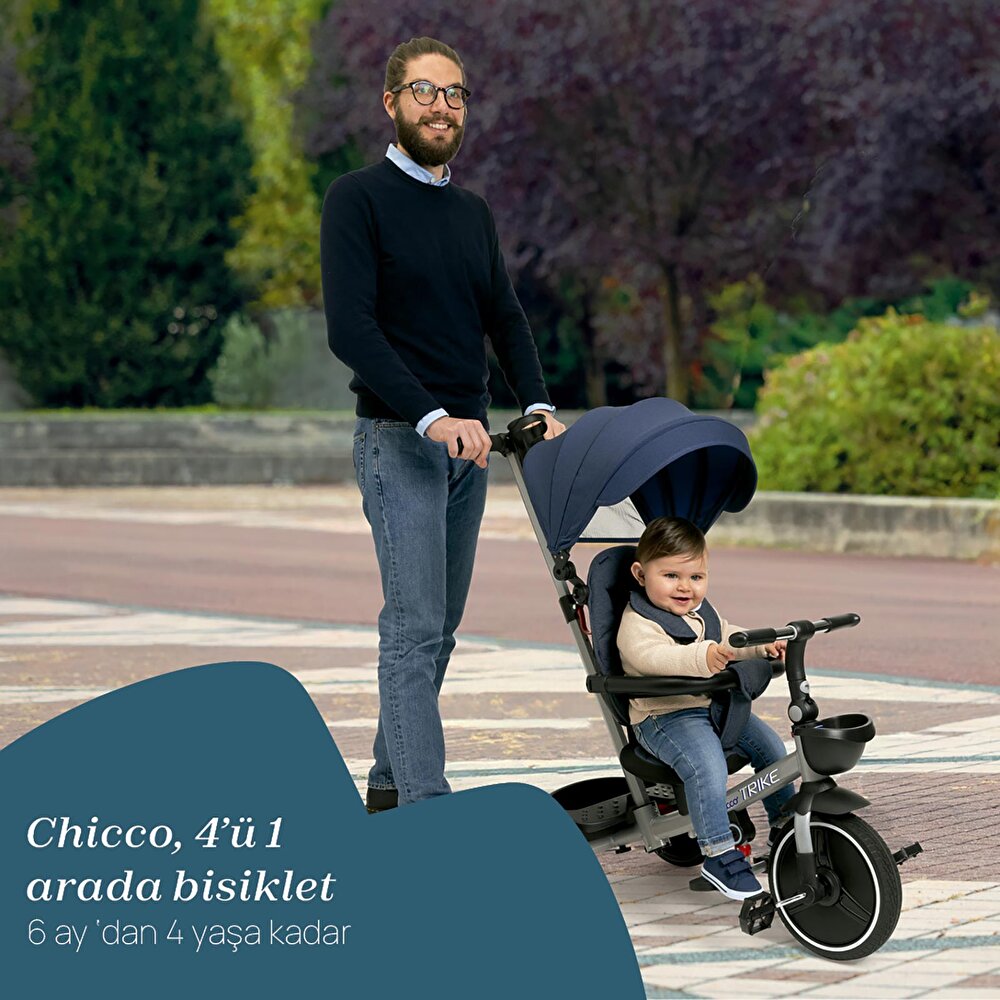 4IN1 KATLANABİLİR ÜÇ TEKERLEKLİ,EBEVEYN KONTROLLÜ BİSİKLET