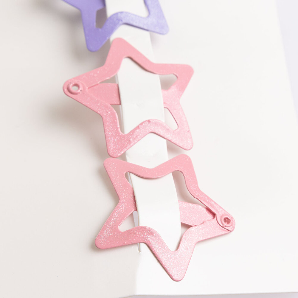 4lü Yıldız Çıt Çıt Kız Toka Kız Bebek