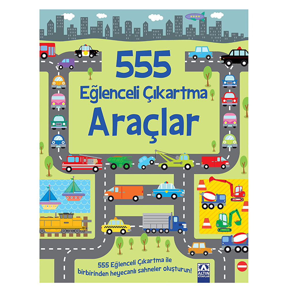 555 Eğlenceli Çıkartma - Araçlar