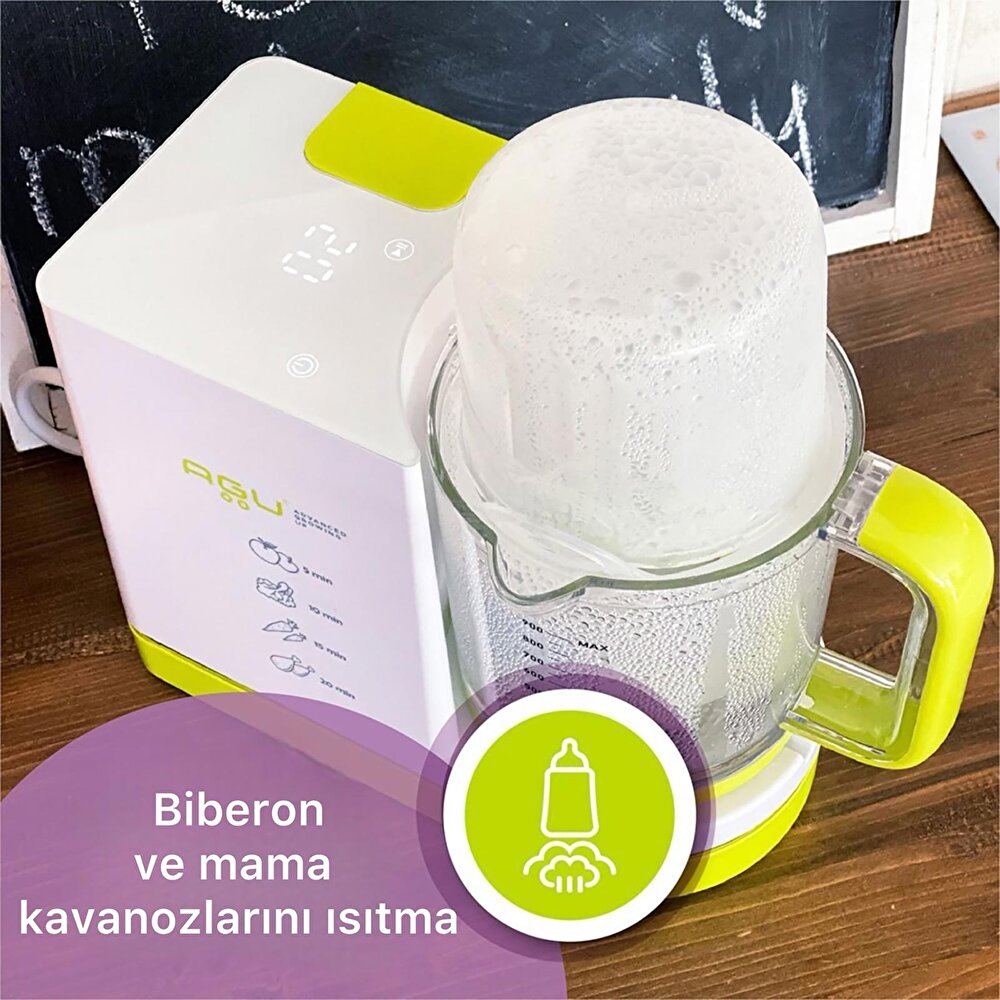 5'li 1 Arada Bebek Yemek Hazırlama Robotu - AGU Octopy