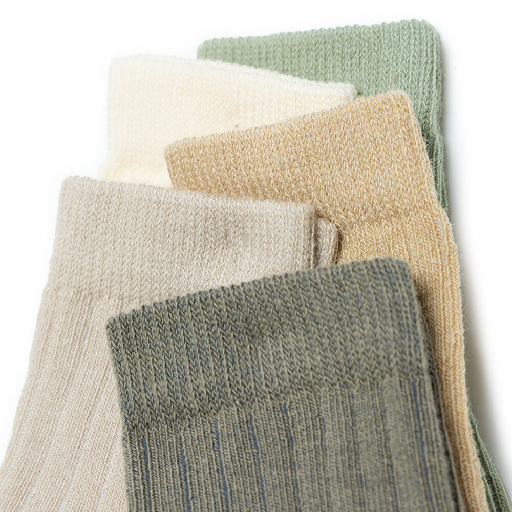 Erkek Bebek 5'li Soket Çorap