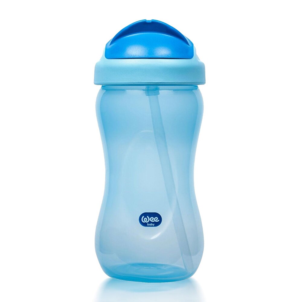 761 Wee Baby Pipetli Bardak  Mavi 350ml