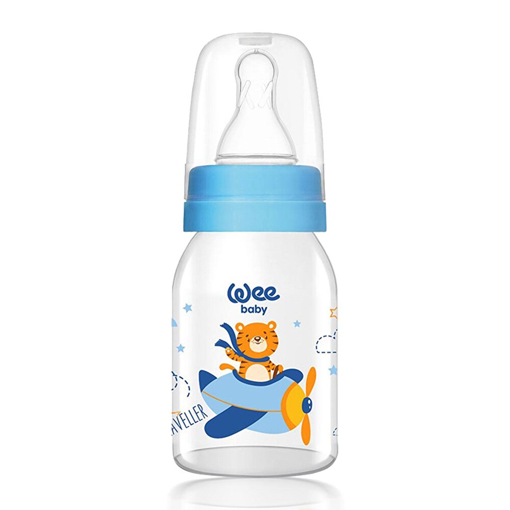 877 Wee Baby Cam Biberon 125 ml Mavi