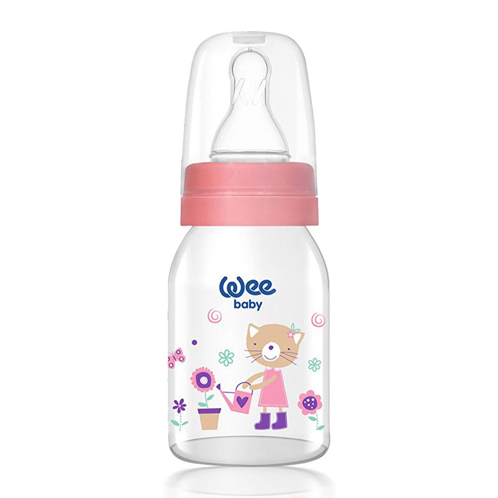 877 Wee Baby Cam Biberon 125 ml Pembe