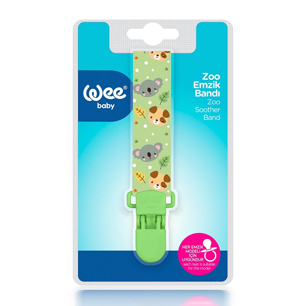 913 Wee Baby  Zoo Emzik Bandı Yeşil