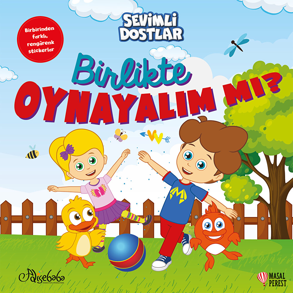 Sevimli Dostlar Birlikte Oynayalım mı? Bebek Kitabı