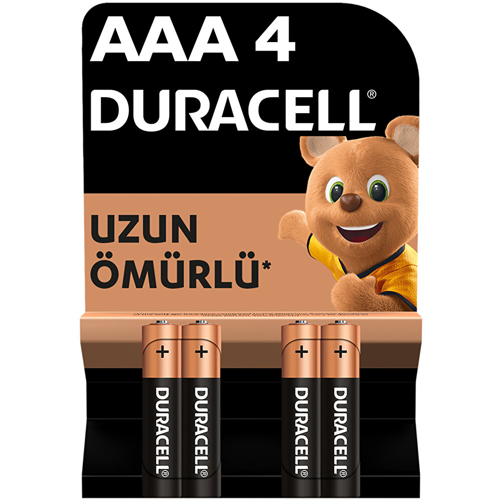 Alkalin AAA İnce Kalem Pil 4 Adet