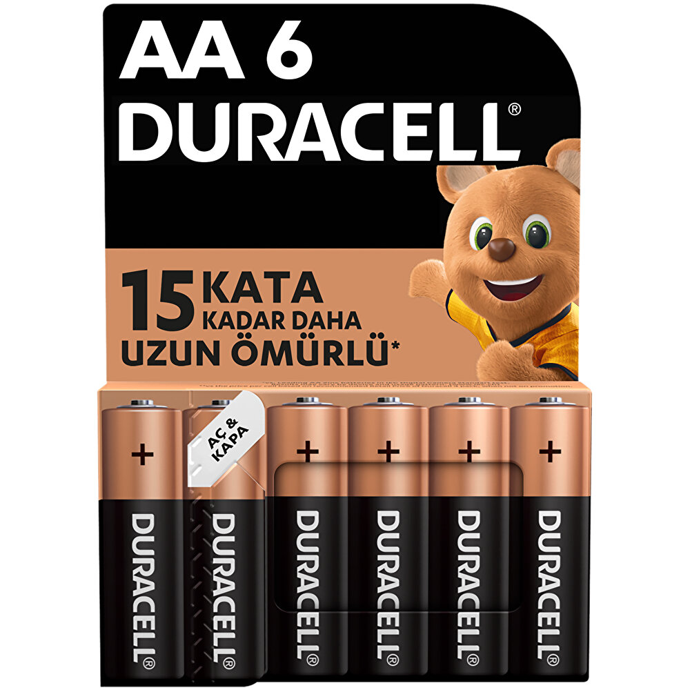 Basic Kalem Pil 6'lı AA