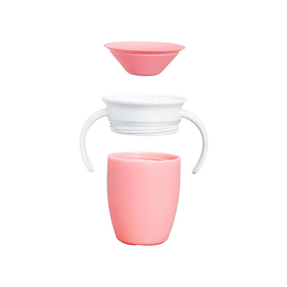 Miracle 360 Derece Alıştırma Bardağı 6+ Ay 207 ml Pembe