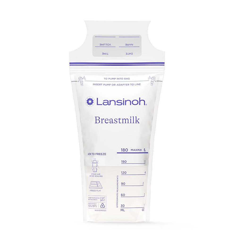 Anne Sütü Saklama Poşeti 50 Adet