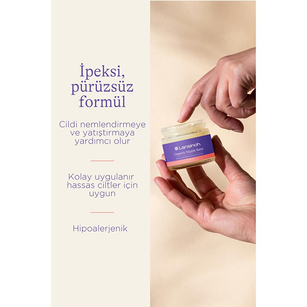 Organik Göğüs Ucu Balmı 60 ml