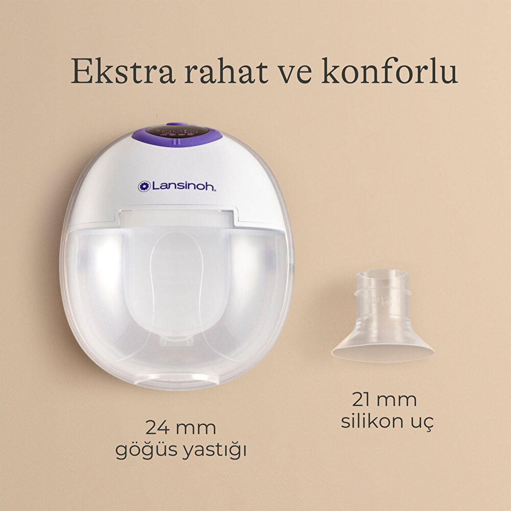 Giyilebilir Tekli Göğüs Pompası