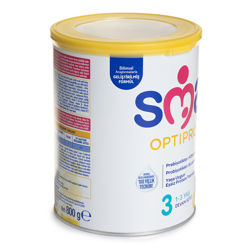 Optipro Probiyotik 3 Bebek Devam Sütü 800 gr 1-3 Yaş