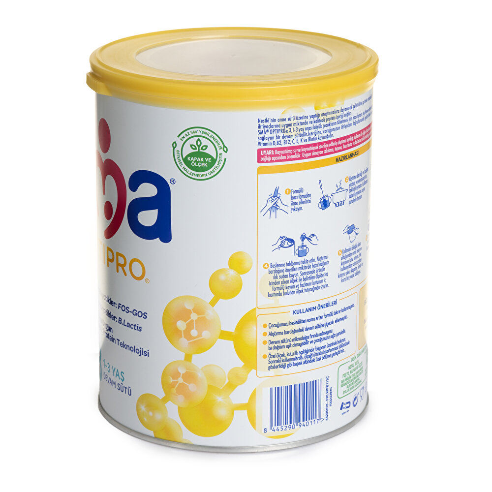 Optipro Probiyotik 3 Bebek Devam Sütü 800 gr 1-3 Yaş