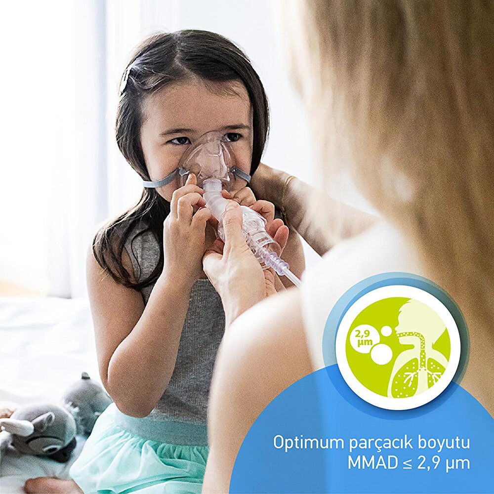 AguN3 Küçük Portatif Kompresör Nebulizatör