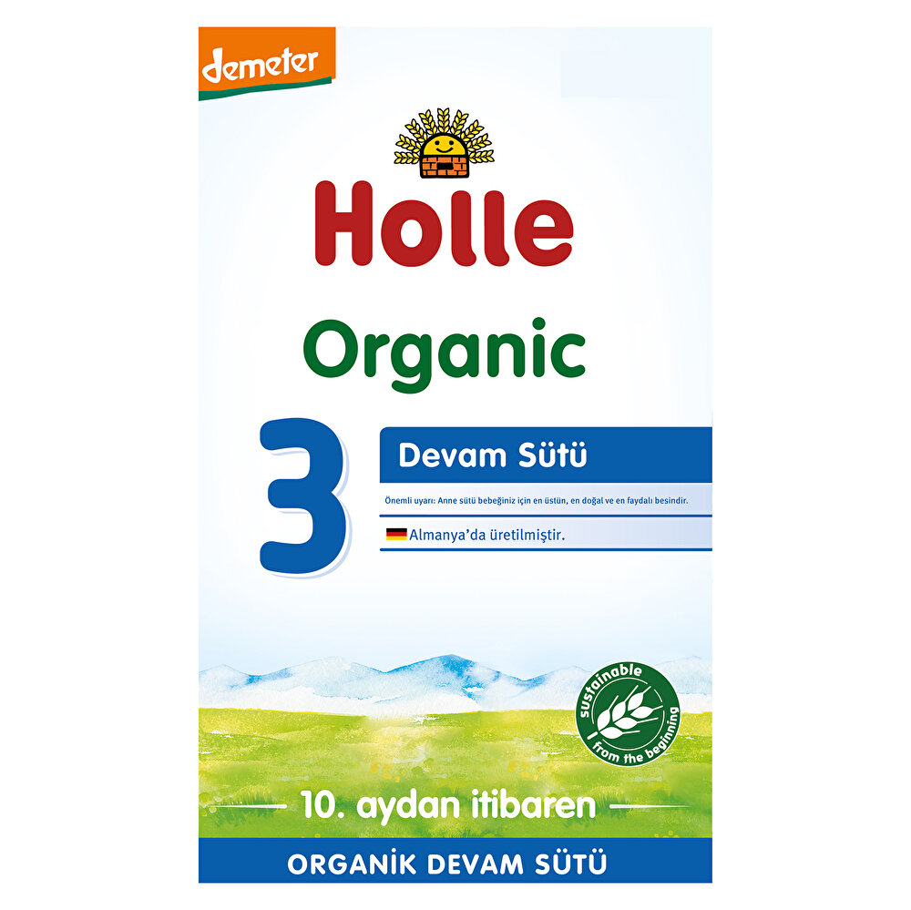 3 Organik Devam Sütü 600 gr 1+ Yaş
