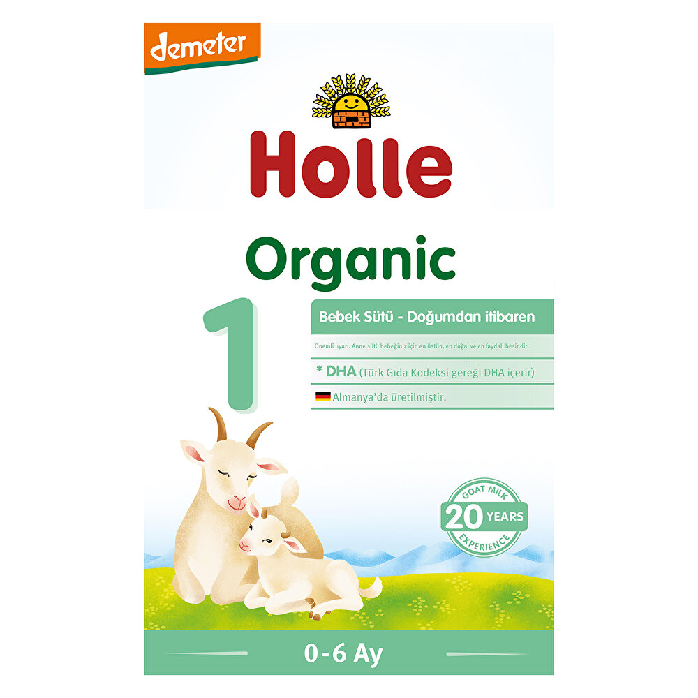 Organik 1 Keçi Sütü Bebek Formülü 400 gr