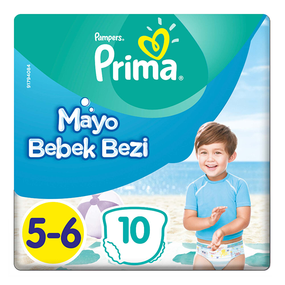 Mayo Bebek Bezi 5-6 Beden Junior Tekli Paket 10 Adet 14+ kg
