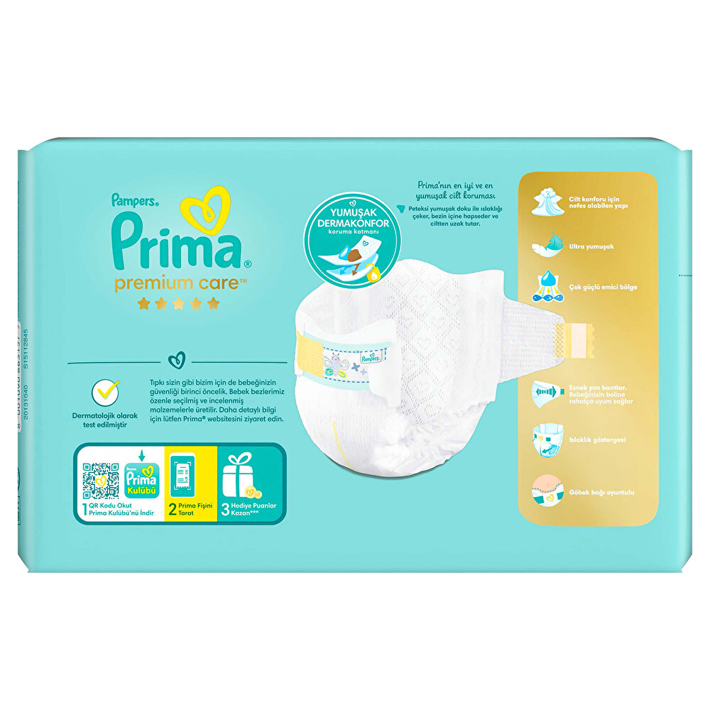 Premium Care Prematüre Bebek Bezi 30 Adet