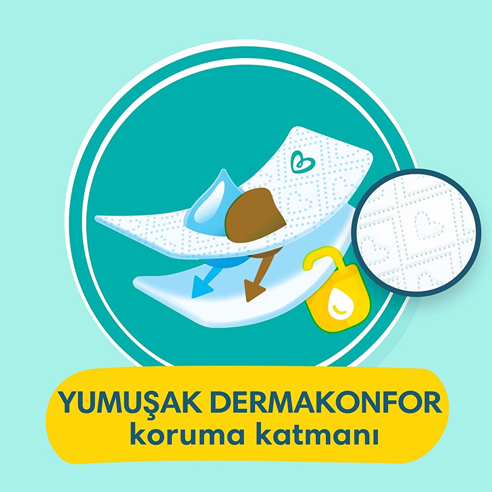 Bebek Bezi Premium Care 4 Beden Maxi Ekonomik Paket 9-14 kg 46 Adet