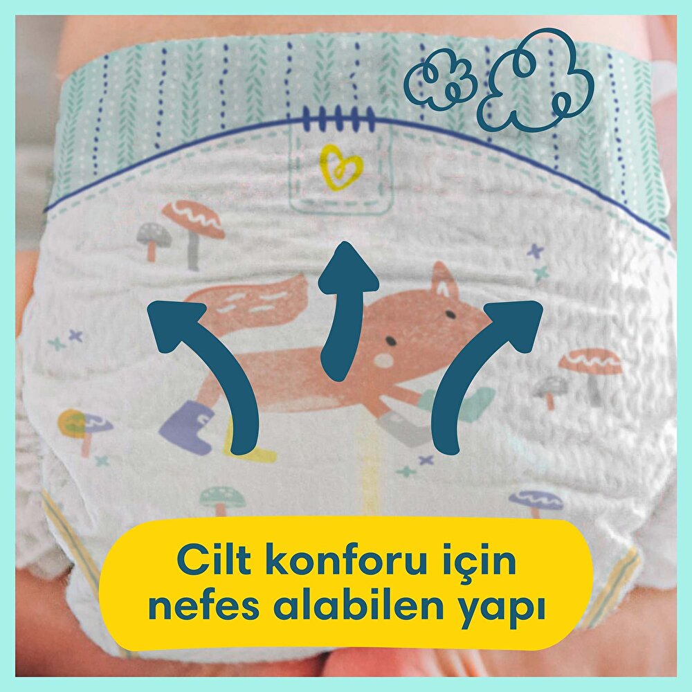 Bebek Bezi Premium Care 4 Beden Maxi Ekonomik Paket 9-14 kg 46 Adet