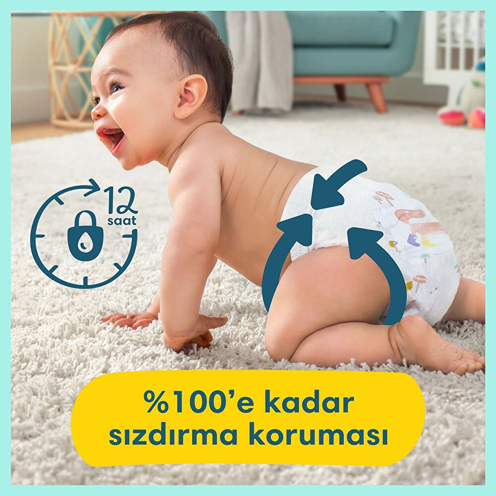 Bebek Bezi Premium Care 4 Beden Maxi Ekonomik Paket 9-14 kg 46 Adet