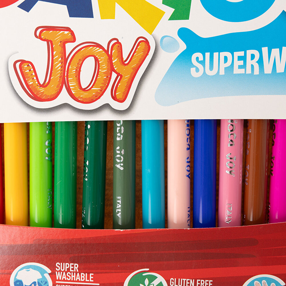 Joy Süper Yıkanabilir Keçeli Boya Kalemi 24’lü