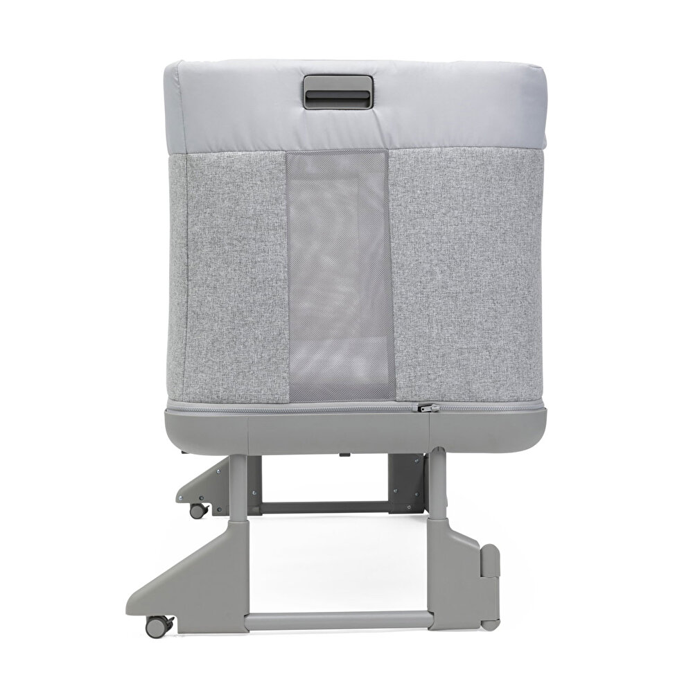 Next2Me Forever Anne Yanı Asansörlü ve Yüksekliği Ayarlanabilir Beşik Ash Grey