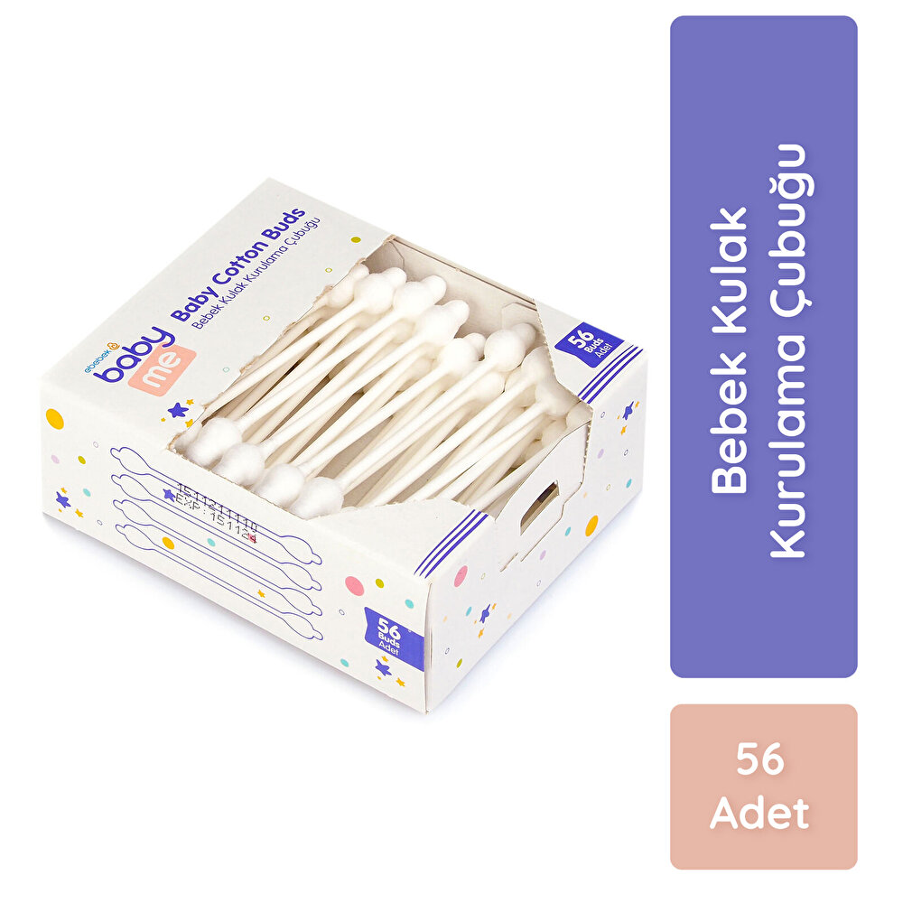 Bebek Kulak Kurulama Çubuğu 56 Adet