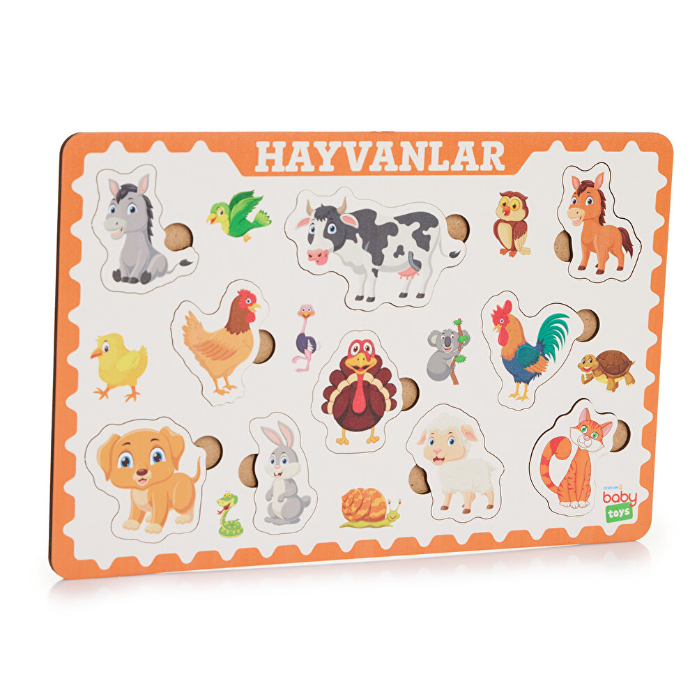 Bemi Ahşap Çiftlik Hayvanlar Puzzle