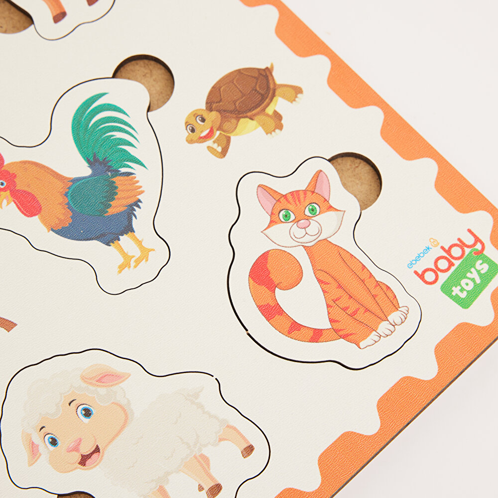 Bemi Ahşap Çiftlik Hayvanlar Puzzle