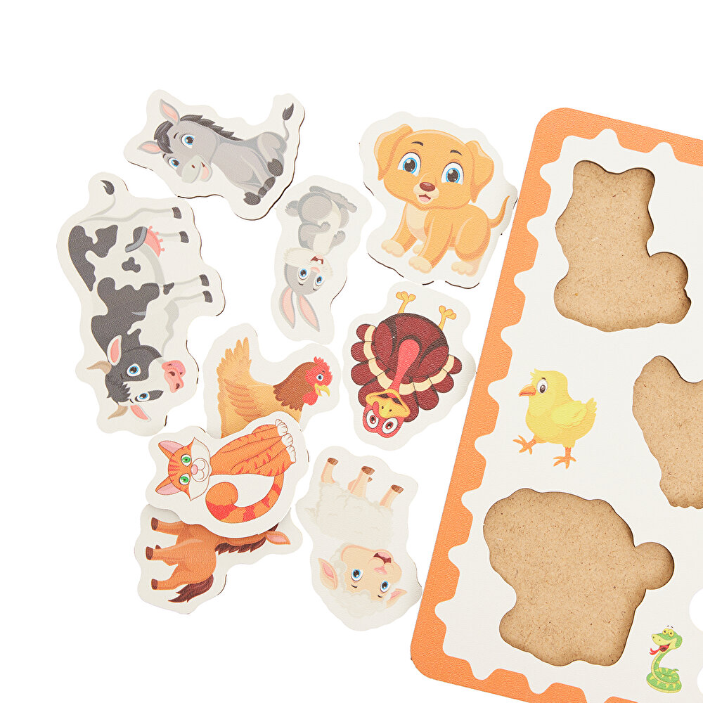 Bemi Ahşap Çiftlik Hayvanlar Puzzle
