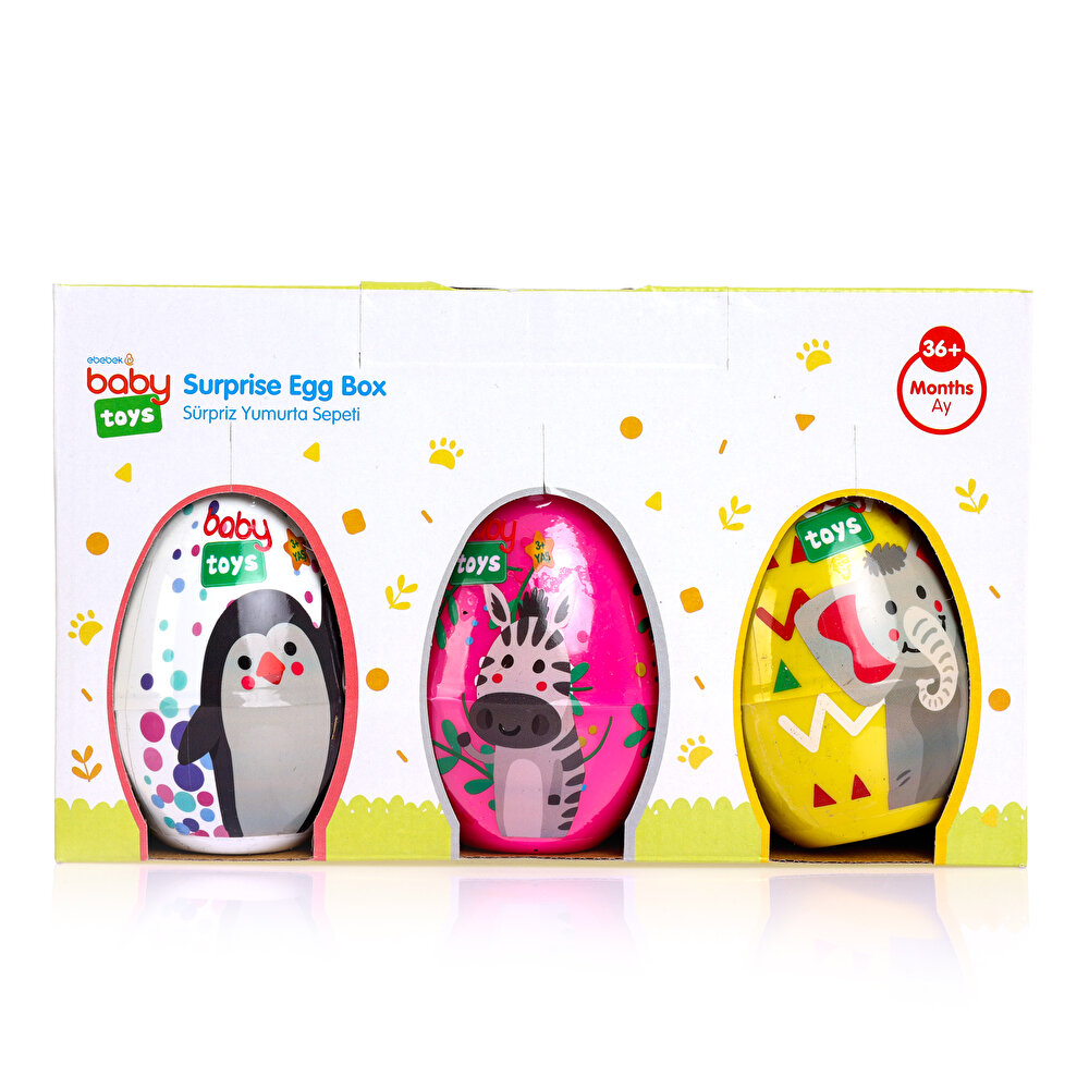 Sürpriz Yumurta Bebek Oyun Hamuru Seti +3 Yaş
